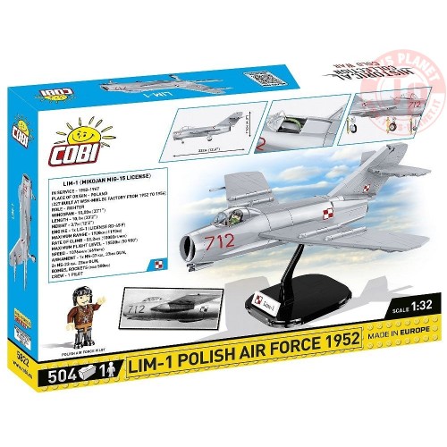 Lim-1 Polish Air Force 1952 COBI 5822 COBI