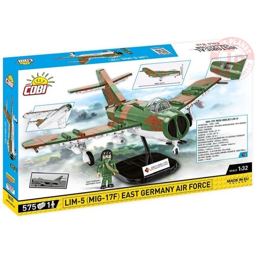 Lim-5 ( MiG-17F ) East Germany Air Force COBI 5825 COBI
