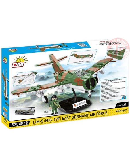 Lim-5 ( MiG-17F ) East Germany Air Force COBI 5825 COBI