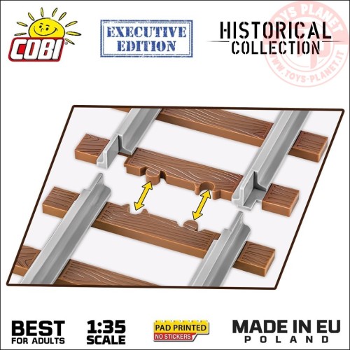 DRB CLASS 52 STEAM LOCOMOTIVE EXECUTIVE EDITION COBI 6280 COBI