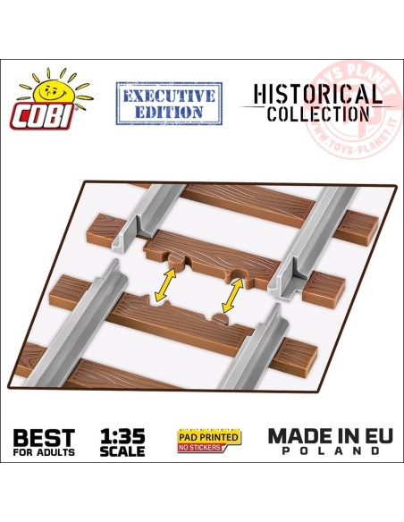 DRB CLASS 52 STEAM LOCOMOTIVE EXECUTIVE EDITION COBI 6280 COBI
