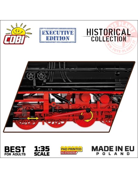DRB CLASS 52 STEAM LOCOMOTIVE EXECUTIVE EDITION COBI 6280 COBI