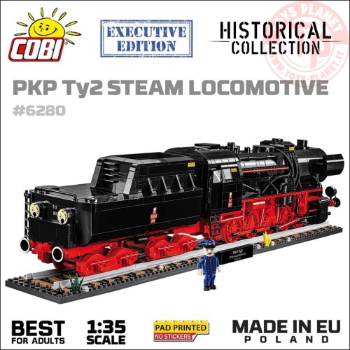 DRB CLASS 52 STEAM LOCOMOTIVE EXECUTIVE EDITION COBI 6280 COBI