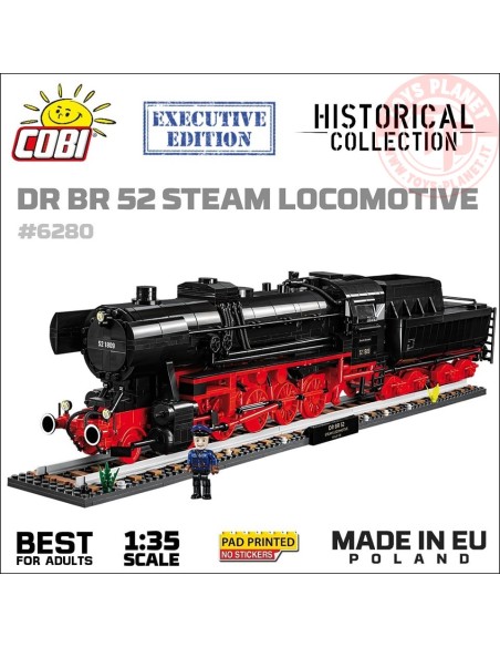 DRB CLASS 52 STEAM LOCOMOTIVE EXECUTIVE EDITION COBI 6280 COBI