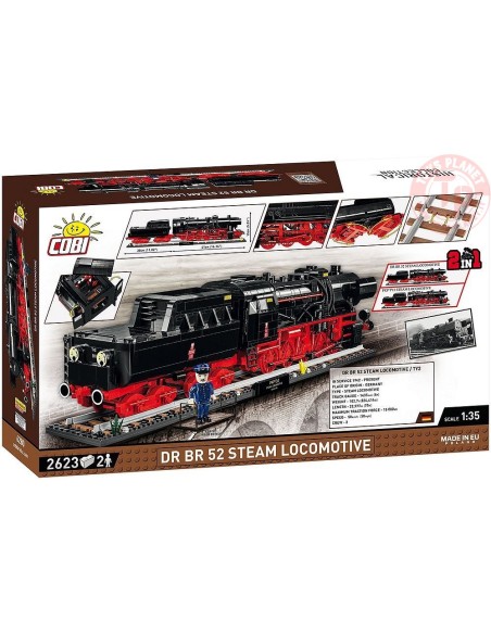DRB CLASS 52 STEAM LOCOMOTIVE EXECUTIVE EDITION COBI 6280 COBI