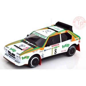 LANCIA - DELTA S4 TOTIP N 8 2nd RALLY SANREMO 1986 D.CERRATO - C.CERRI 1:18 IXO 18RMC133 IXO MODELS