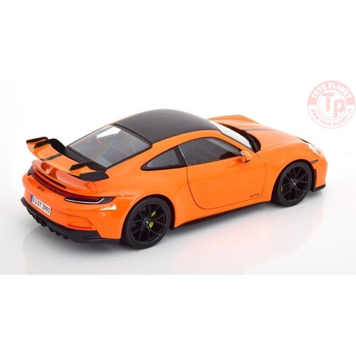 PORSCHE 911 GT3 2022 ORANGE 1:18 MAISTO 36458OR MAISTO