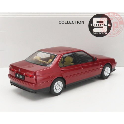 Alfa Romeo 164 Q4 1994 Beige Interno Rosso Met 1:18 T9-1800324 TRIPLE COLLECTION