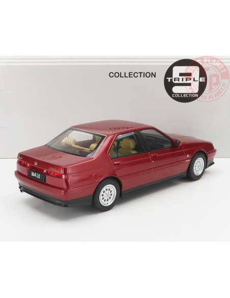 Alfa Romeo 164 Q4 1994 Beige Interno Rosso Met 1:18 T9-1800324 TRIPLE COLLECTION