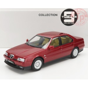 Alfa Romeo 164 Q4 1994 Beige Interno Rosso Met 1:18 T9-1800324 TRIPLE COLLECTION
