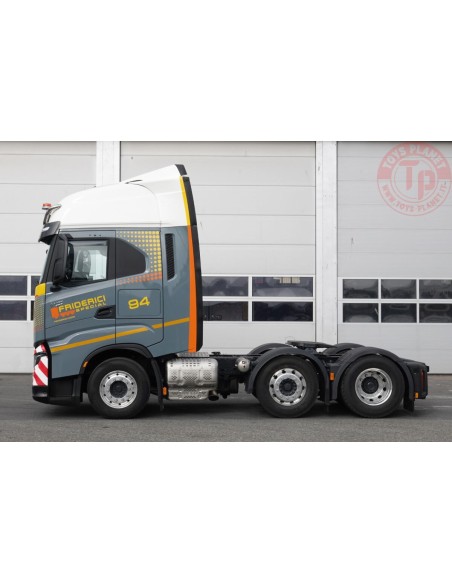 IVECO S-WAY AS HIGH 6X2 TWINSTEER SEMI LOWLOADER - 4 AXLE - FRIDERICI WSI 01-3908 WSI MODELS IVECO S-WAY AS HIGH 6X2 TWINSTEER SEMI LOWLOADER - 4 AXLE - FRIDERICI WSI 01-3908 WSI MODELS