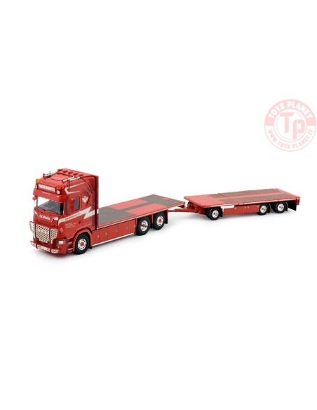 Scania Next Gen S-serie Highline con carico coperto di paglia - Vandemoortel TEKNO 82667 TEKNO