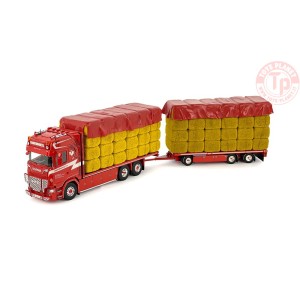 Scania Next Gen S-serie Highline con carico coperto di paglia - Vandemoortel TEKNO 82667 TEKNO