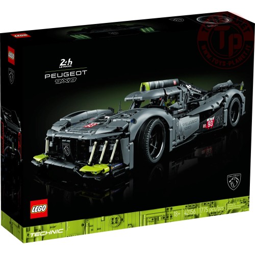 PEUGEOT 9X8 24H Le Mans Hybrid Hypercar LEGO TECHNIC 42156 LEGO