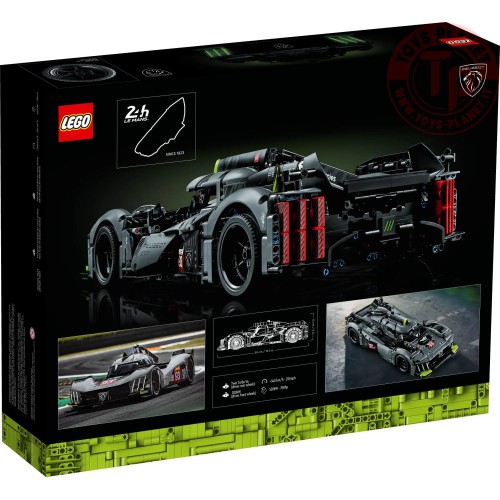 PEUGEOT 9X8 24H Le Mans Hybrid Hypercar LEGO TECHNIC 42156 LEGO