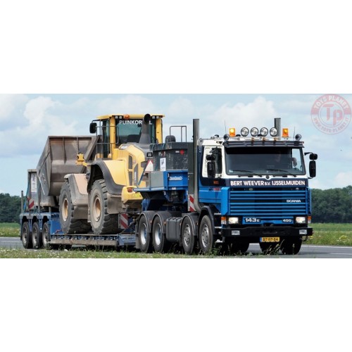 SCANIA 3 SERIES 8X4 LOW LOADER - 3 AXLE - Weever WSI 01-3392 WSI MODELS