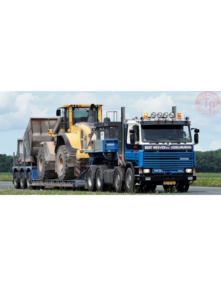 SCANIA 3 SERIES 8X4 LOW LOADER - 3 AXLE - Weever WSI 01-3392 WSI MODELS SCANIA 3 SERIES 8X4 LOW LOADER - 3 AXLE - Weever WSI 01-3392 WSI MODELS