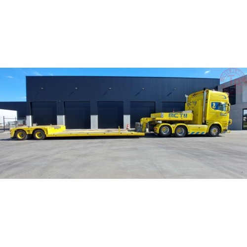 SCANIA STREAMLINE TOPLINE 6X2 TAG AXLE LOW LOADER - 2 AXLE MCT CRANING WSI 01-3911 WSI MODELS