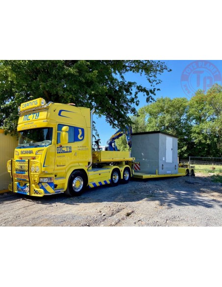 SCANIA STREAMLINE TOPLINE 6X2 TAG AXLE LOW LOADER - 2 AXLE MCT CRANING WSI 01-3911 WSI MODELS SCANIA STREAMLINE TOPLINE 6X2 TAG AXLE LOW LOADER - 2 AXLE MCT CRANING WSI 01-3911 WSI MODELS