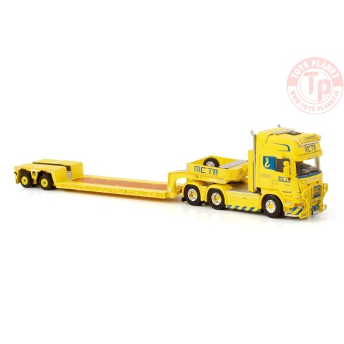 SCANIA STREAMLINE TOPLINE 6X2 TAG AXLE LOW LOADER - 2 AXLE MCT CRANING WSI 01-3911 WSI MODELS