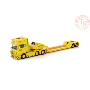SCANIA STREAMLINE TOPLINE 6X2 TAG AXLE LOW LOADER - 2 AXLE MCT CRANING WSI 01-3911 WSI MODELS