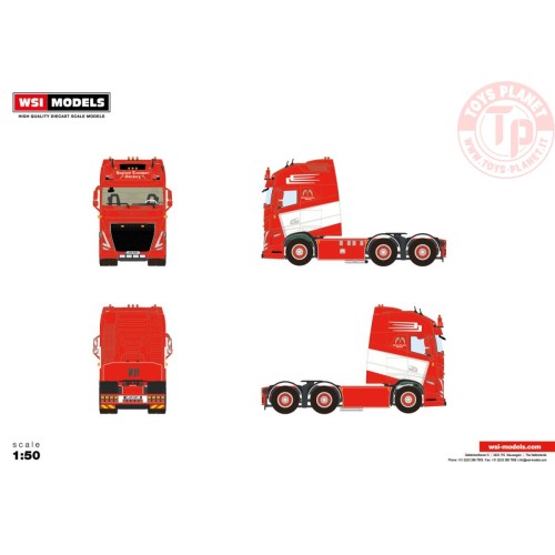 Volvo FH5 Globetrotter XXL 6x4 Haglund Transport Goteborg WSI 01-3870 WSI MODELS