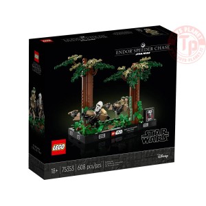Diorama Inseguimento con lo speeder su Endor LEGO STAR WARS 75353 LEGO
