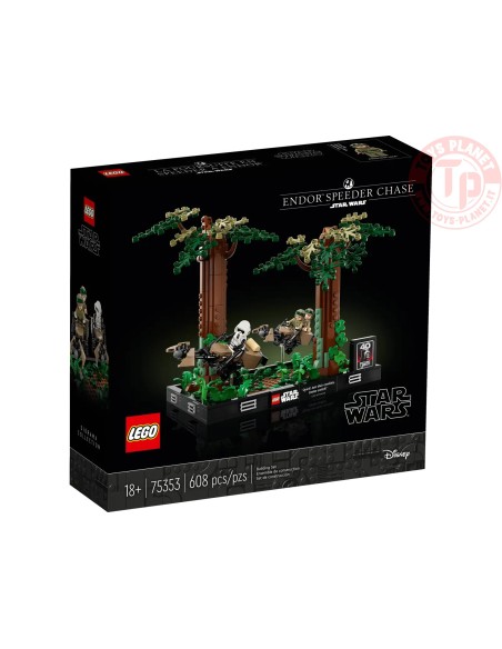 Diorama Inseguimento con lo speeder su Endor LEGO STAR WARS 75353 LEGO