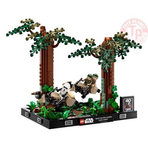 Diorama Inseguimento con lo speeder su Endor LEGO STAR WARS 75353 LEGO