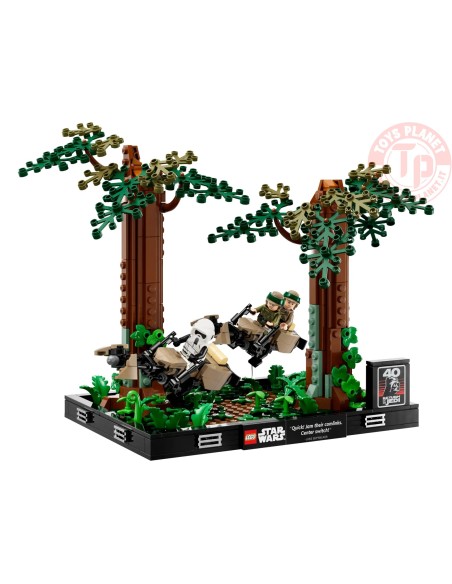 Diorama Inseguimento con lo speeder su Endor LEGO STAR WARS 75353 LEGO