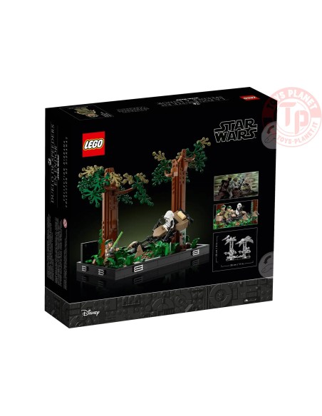 Diorama Inseguimento con lo speeder su Endor LEGO STAR WARS 75353 LEGO