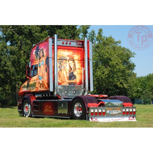 SCANIA T5 TORPEDO TOPLINE 4X2 TRANSPORT BEAU WSI 01-3787 WSI MODELS