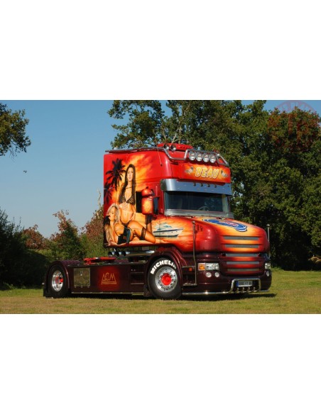 SCANIA T5 TORPEDO TOPLINE 4X2 TRANSPORT BEAU WSI 01-3787 WSI MODELS SCANIA T5 TORPEDO TOPLINE 4X2 TRANSPORT BEAU WSI 01-3787 WSI MODELS