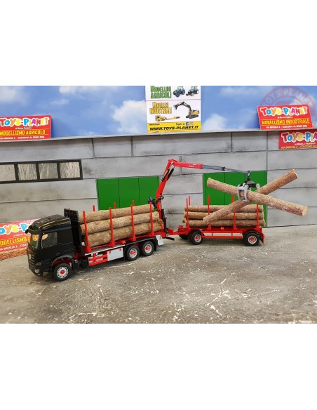 Mercedes Benz camion legname con gru Palfinger Epsilon M 120 Z CONRAD 78183/01 CONRAD