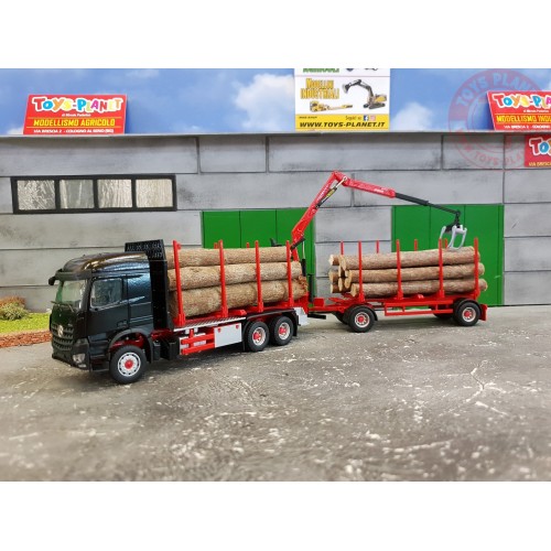 Mercedes Benz camion legname con gru Palfinger Epsilon M 120 Z CONRAD 78183/01 CONRAD