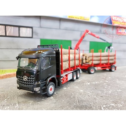 Mercedes Benz camion legname con gru Palfinger Epsilon M 120 Z CONRAD 78183/01 CONRAD
