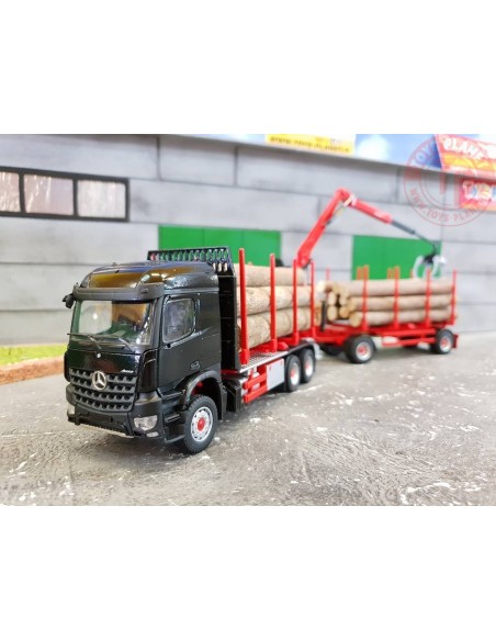 Mercedes Benz camion legname con gru Palfinger Epsilon M 120 Z CONRAD 78183/01 CONRAD