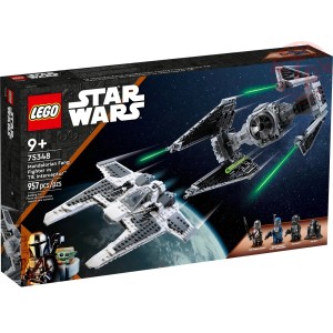 Fang Fighter mandaloriano vs TIE Interceptor LEGO STAR WARS 75348 LEGO