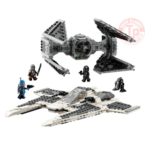 Fang Fighter mandaloriano vs TIE Interceptor LEGO STAR WARS 75348 LEGO