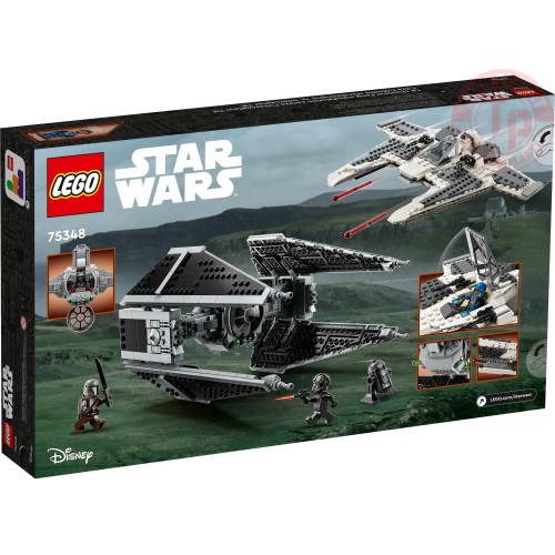 Fang Fighter mandaloriano vs TIE Interceptor LEGO STAR WARS 75348 LEGO