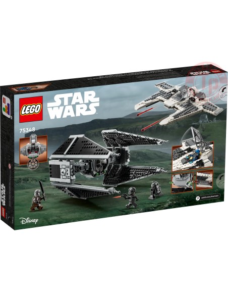 Fang Fighter mandaloriano vs TIE Interceptor LEGO STAR WARS 75348 LEGO Fang Fighter mandaloriano vs TIE Interceptor LEGO STAR WARS 75348 LEGO