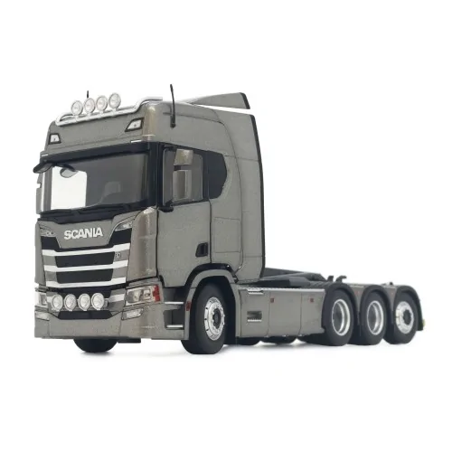 Scania R500 series with Meiller hooklift dark gray MARGE MODELS 2307-02 MARGE MODELS