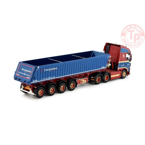 Volvo FH05 met Deense kipper Ernst Jacobsen TEKNO 83539 TEKNO