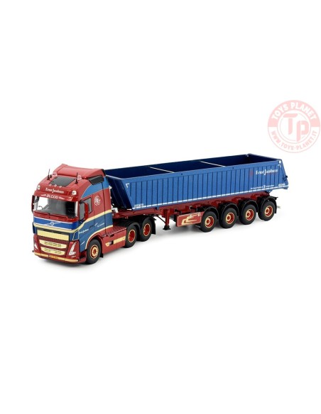 Volvo FH05 met Deense kipper Ernst Jacobsen TEKNO 83539 TEKNO