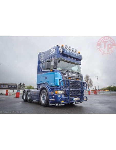 Scania R-serie Topline 6x2 met 3-assige Meiller kipper Transkal TEKNO 82732 TEKNO