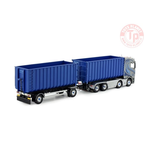 Scania S autotreno con container rottami Viktor Weber TEKNO 83111 TEKNO