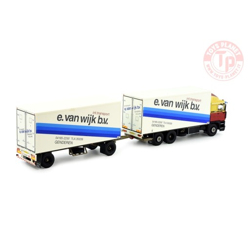 DAF 3600 MW met schamelaanhanger Wijk, E. van TEKNO 83731 TEKNO