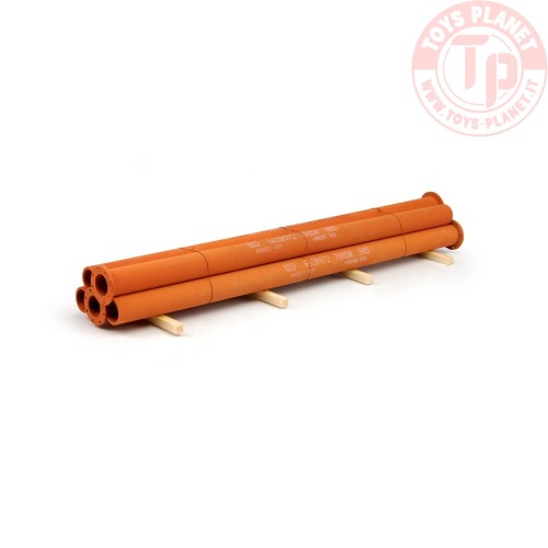 carico di tubi lamiera Hardox effetto ruggine TEKNO 69212 TEKNO