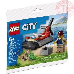 Barca Salvataggio animali LEGO CITY 30570 LEGO