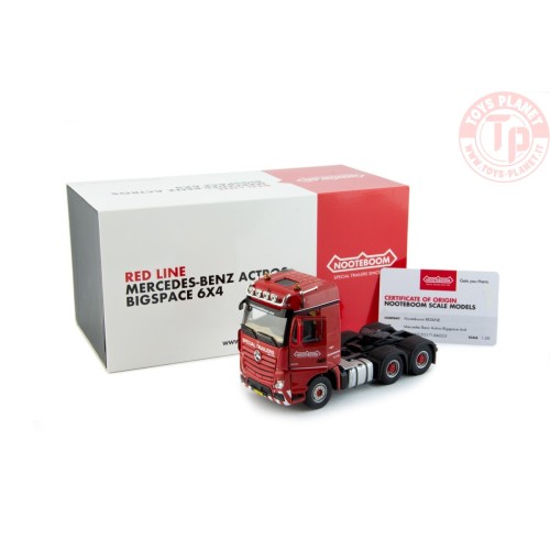 NOOTEBOOM RED LINE MERCEDES-BENZ ACTROS 6X4 BIGSPACE IMC MODELS 572.23.97 IMC MODELS